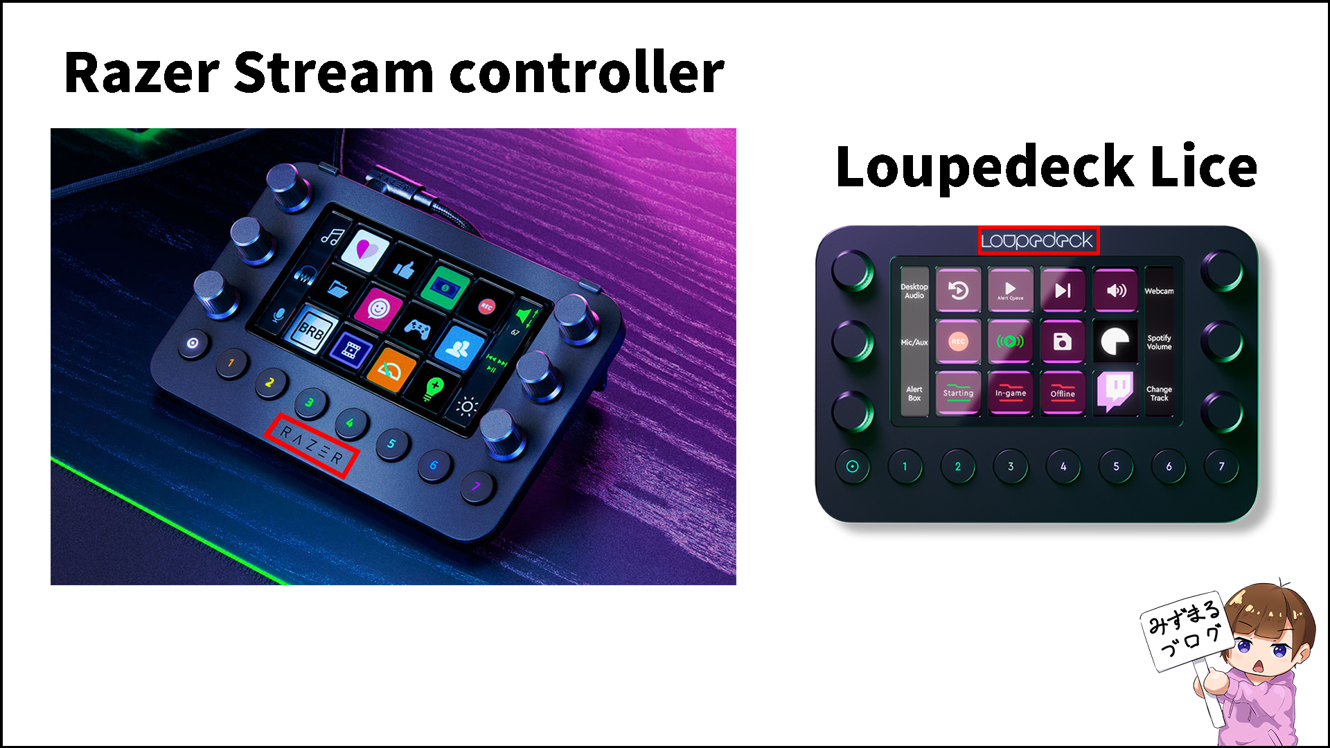 Razer STREAM CONTROLLER レビュー】Razerから配信や作業を効率化する